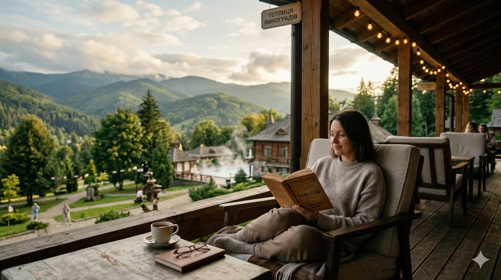 Коли книга зустрічається з гірським повітрям Коли книга зустрічається з гірським повітрям