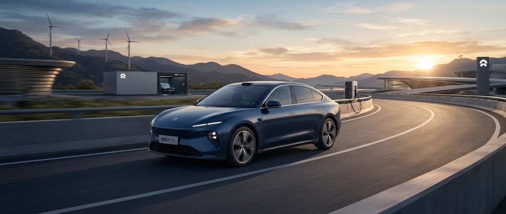 NIO ET9: обзор флагманского электрического седана